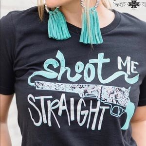CRAZY TRAIN SHOOT ME STRAIGHT T-SHIRT**HOW TRUE**